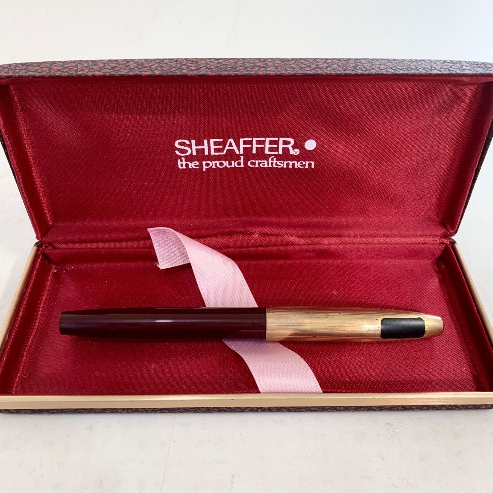 シェーファー 万年筆 14K SHE35SHEAFFER⁄シェーファースノーケル 14K万年筆