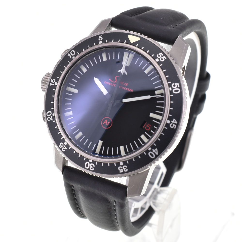 ジン Sinn 503.EZM-1 503 EMZ1 チタン クロノグラフ 自動巻き メンズ