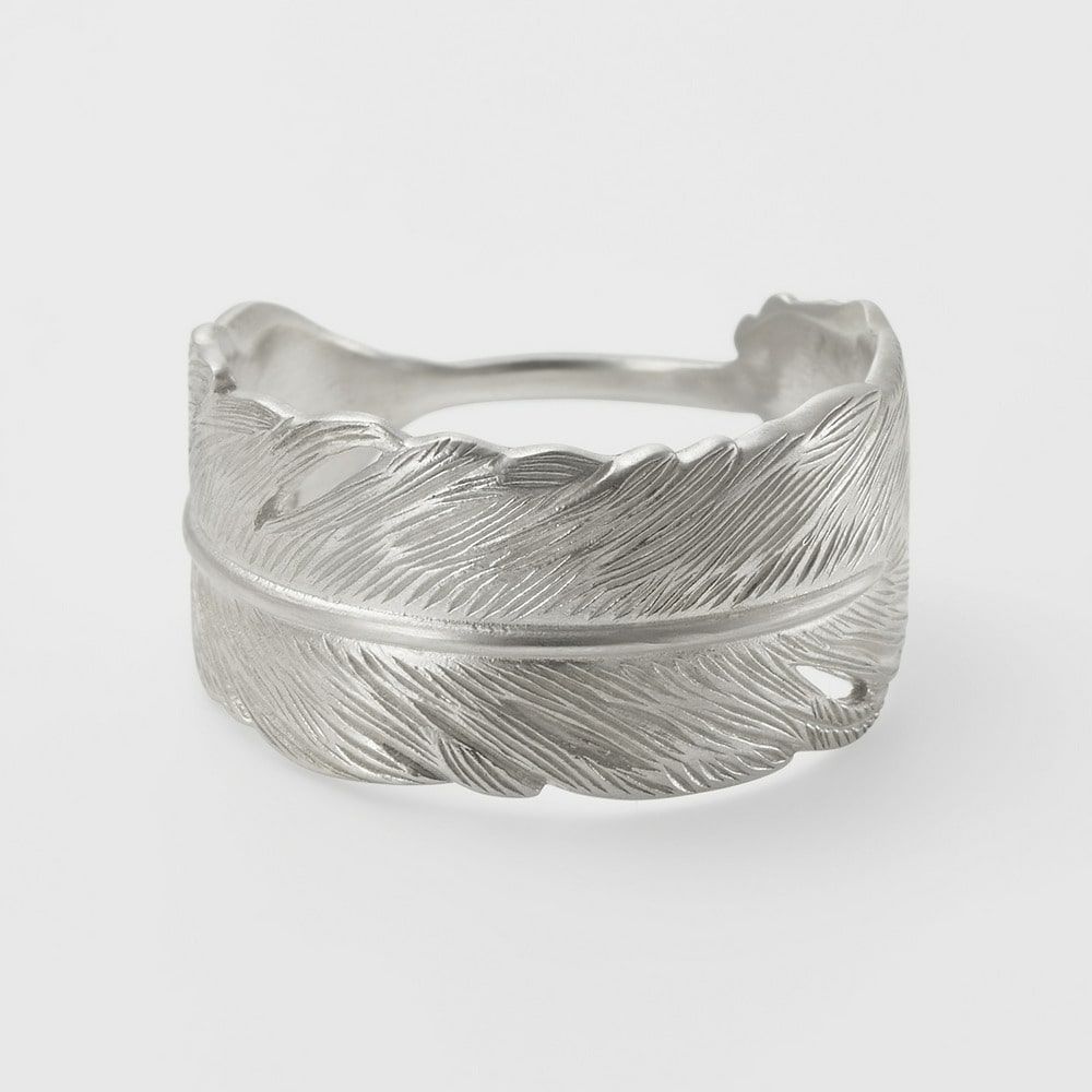 アガット agete フェザーリング シルバー