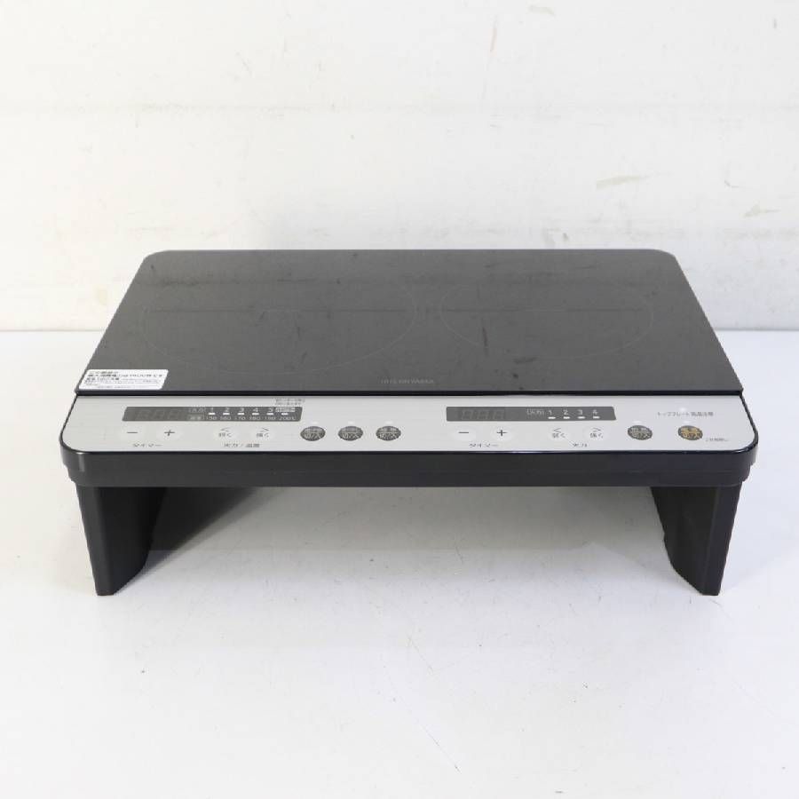 生活家電 2020年製 アイリスオーヤマ 2口 IHクッキングヒーター IHK 