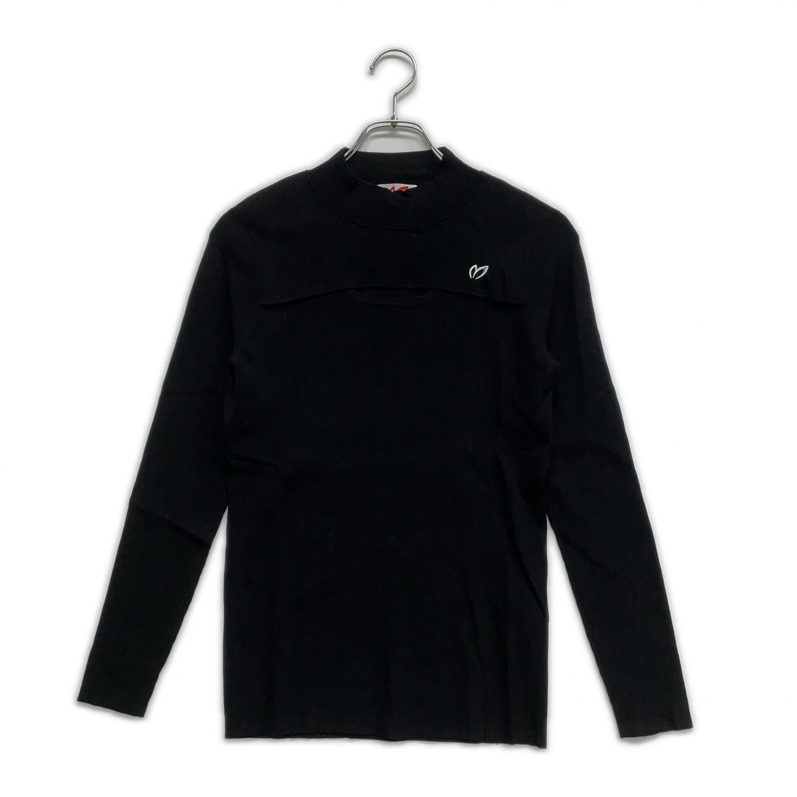 レディース マスターバニーエディション MASTER BUNNY EDITION ニット 2 L 黒 ブラック シルク混 ストレッチ モデル