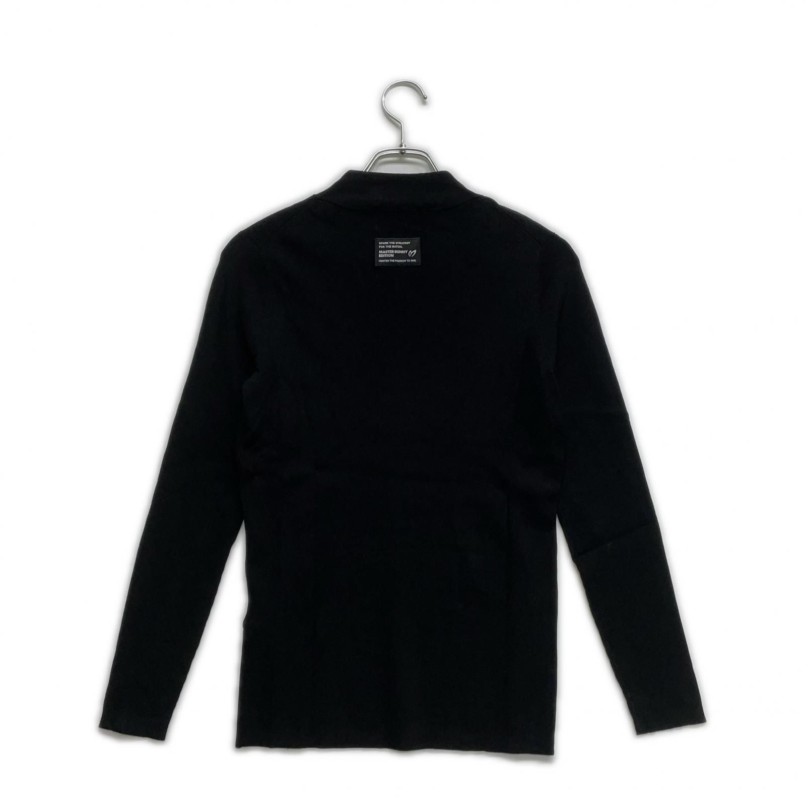 レディース マスターバニーエディション MASTER BUNNY EDITION ニット 2 L 黒 ブラック シルク混 ストレッチ モデル