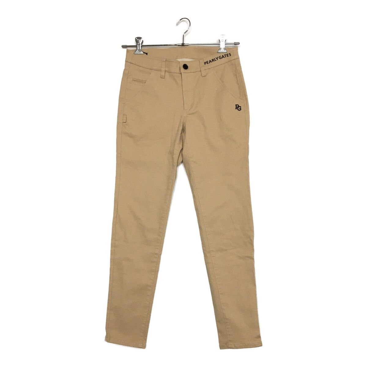 レディース パーリーゲイツ PEARLY GATES パンツ 1 M ベージュ 総柄 春夏秋