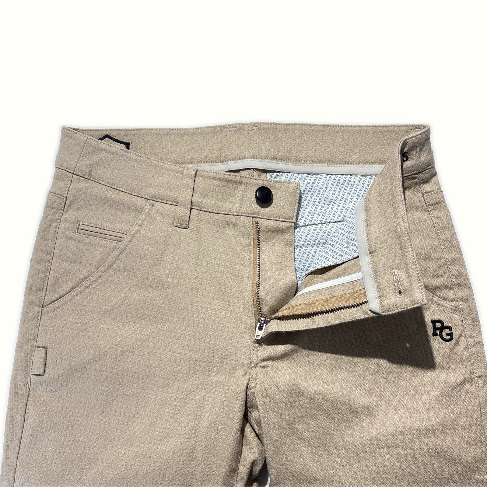 長持ち レディース パーリーゲイツ PEARLY GATES パンツ 1 M ベージュ 総柄 春夏秋 只今タイムセール中。