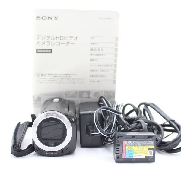 SONY HDビデオカメラ Handycam CX 270 V クリスタルブラック HDR-CX ♯84016