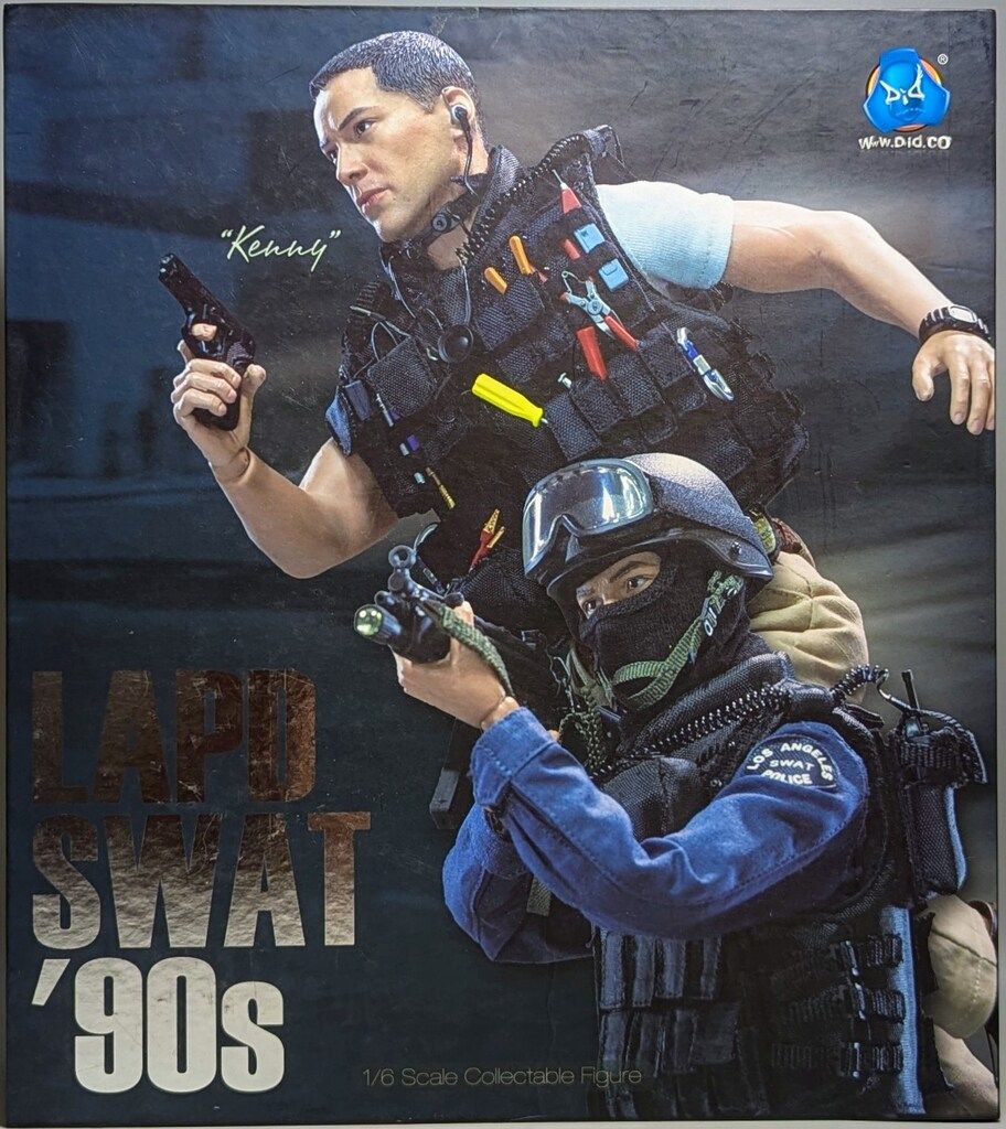 DID CORPORATION COLLECTABLE FIGURE LAPD SWAT 90S Kenny 1 6スケール