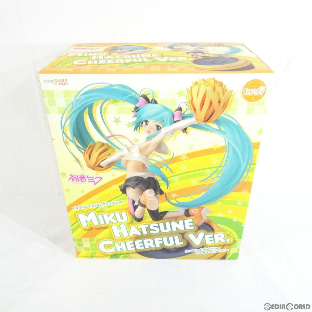 ONLINE SHOP 特典付属 初音ミク Cheerful Ver. 2016年 キャラクター ボーカル シリーズ01 1 8 完成品 フィギュア グッドスマイルカンパニー