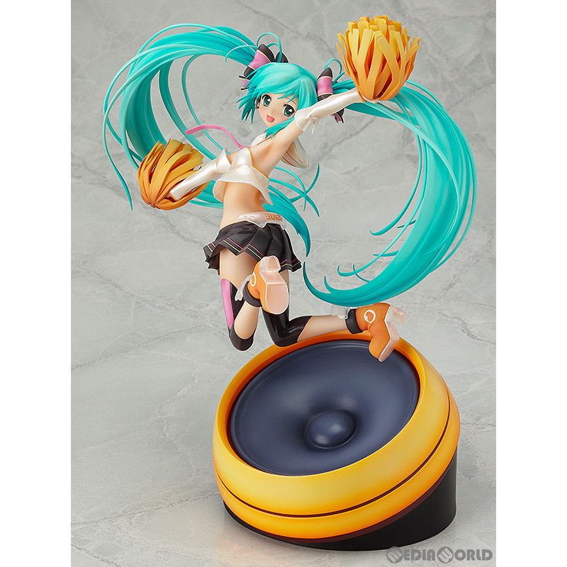 GOODSMILE ONLINE SHOP 特典付属 初音ミク Cheerful Ver. 2016年 キャラクター ボーカル シリーズ01 初音ミク 1 8 完成品 フィギュア グッドスマイルカンパニー