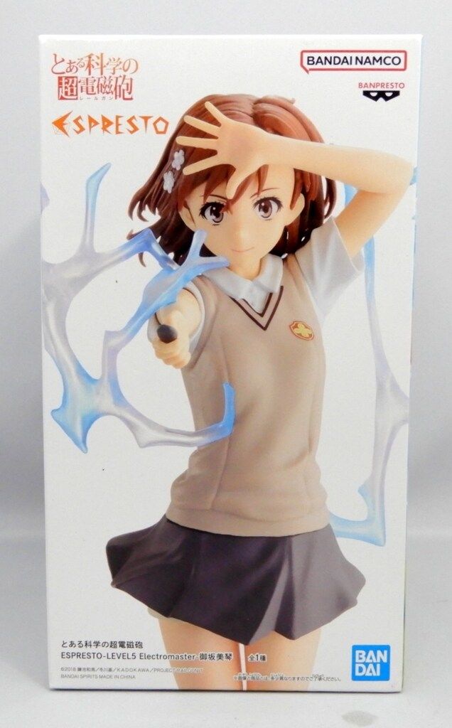 BANDAI SPIRITS ESPRESTO とある科学の超電磁砲 御坂美琴 -LEVEL5