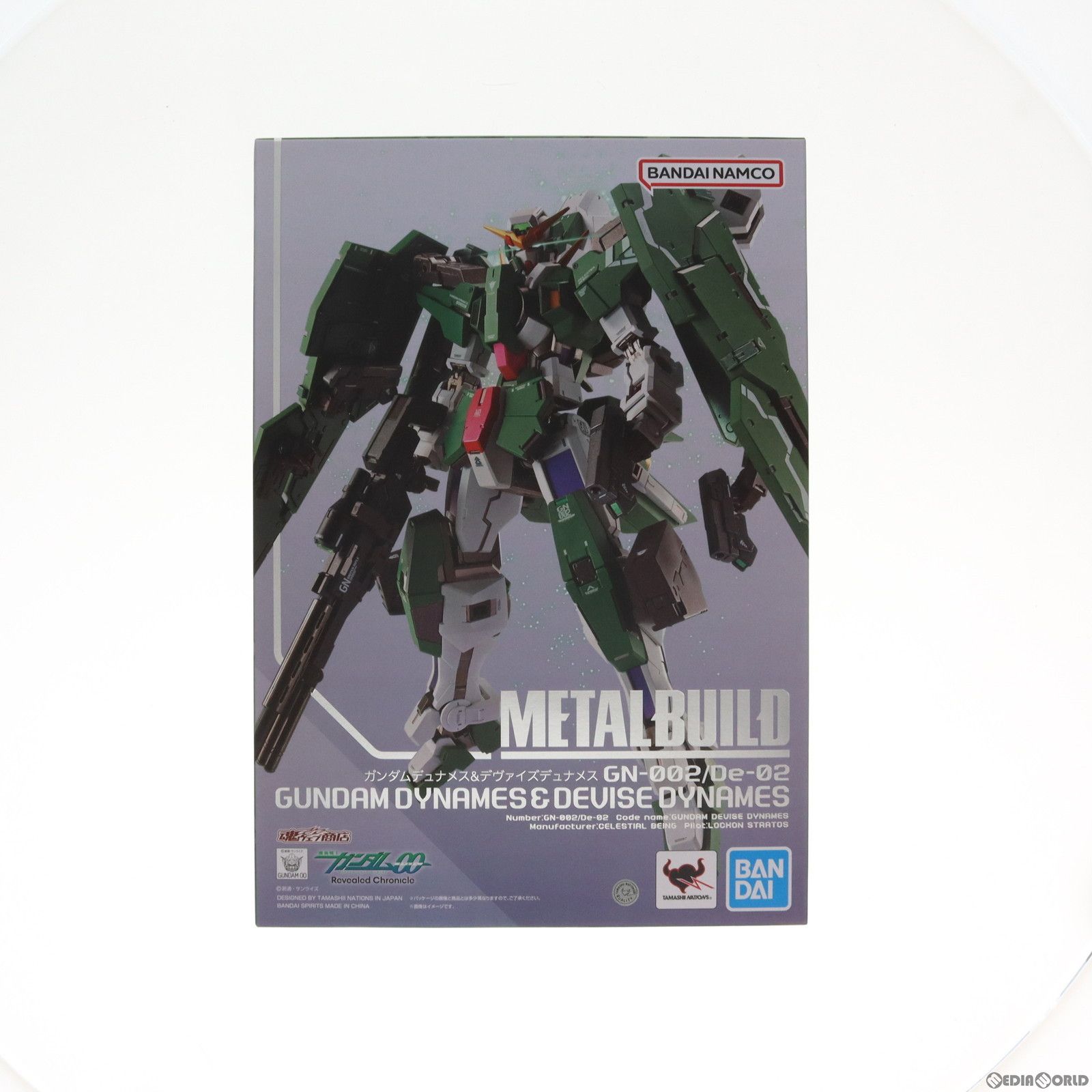 METAL BUILD ガンダムデュナメス デヴァイズデュナメス 機動戦士ガンダム00 ダブルオー 完成品 可動フィギュア バンダイスピリッツ