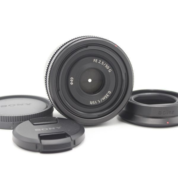 SONY 標準単焦点レンズ フルサイズ FE 50mm F2.5 G Gレンズ SEL50F25G ♯84012