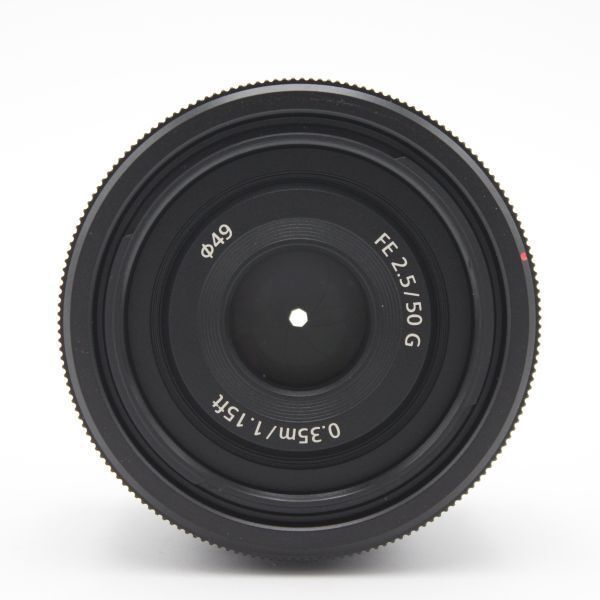 SONY 標準単焦点レンズ フルサイズ FE 50mm F2.5 G Gレンズ SEL50F25G ♯84012