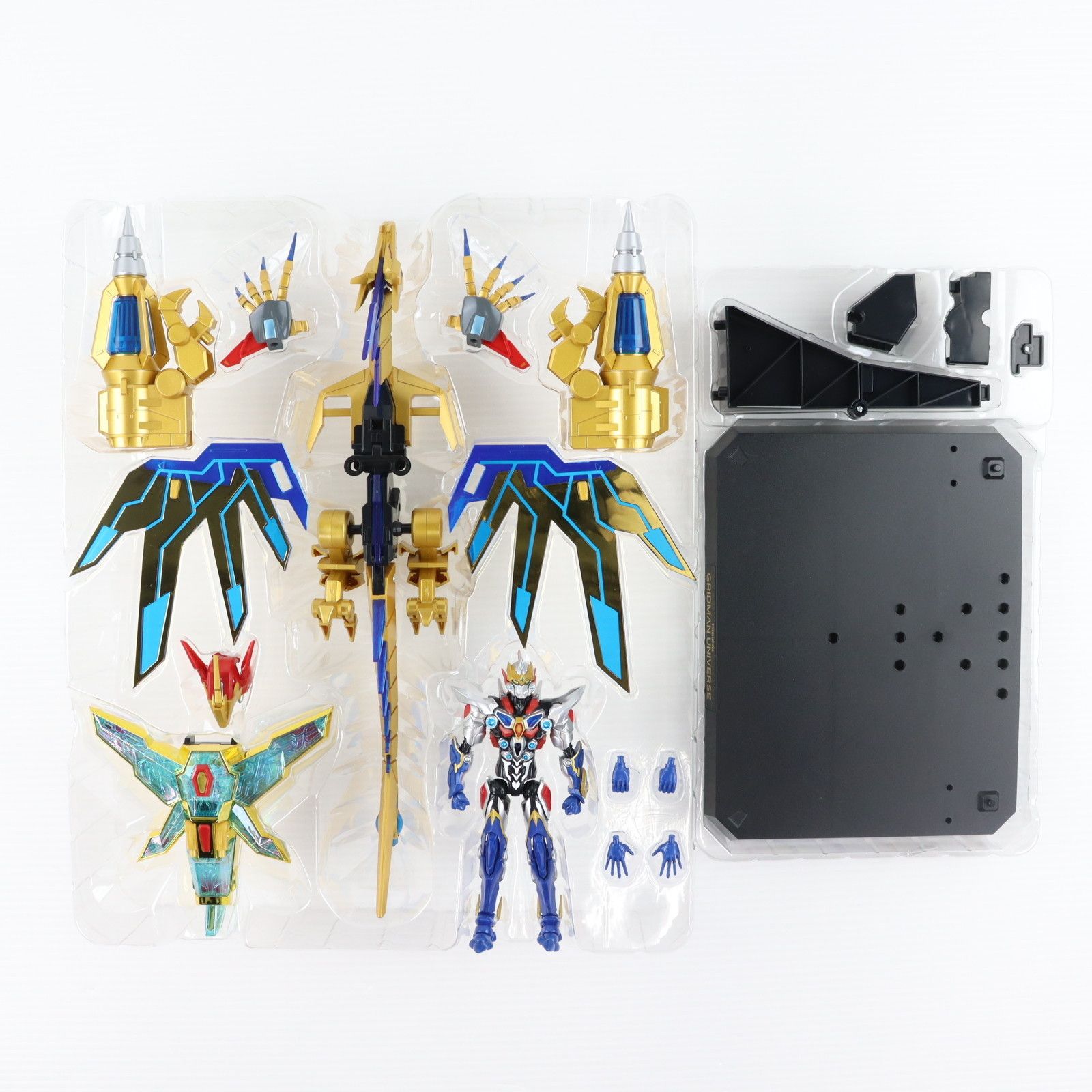 スリーブ付属 THE合体 グリッドマン Universe Fighter ビッグゴルドバーン 劇場版 ユニバース 完成品 可動フィギュア GOODSMILE ONLINE SHOP TSUBURAYA STORE グッド