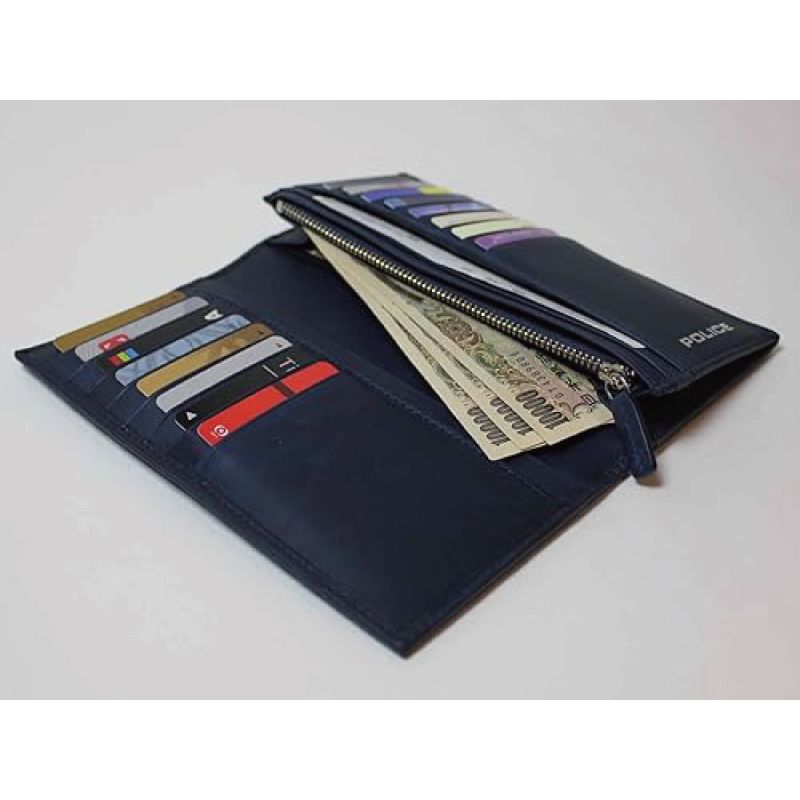 メーカー正規品 新品 POLICE ポリス EDGE 長財布 ラウンドファスナー