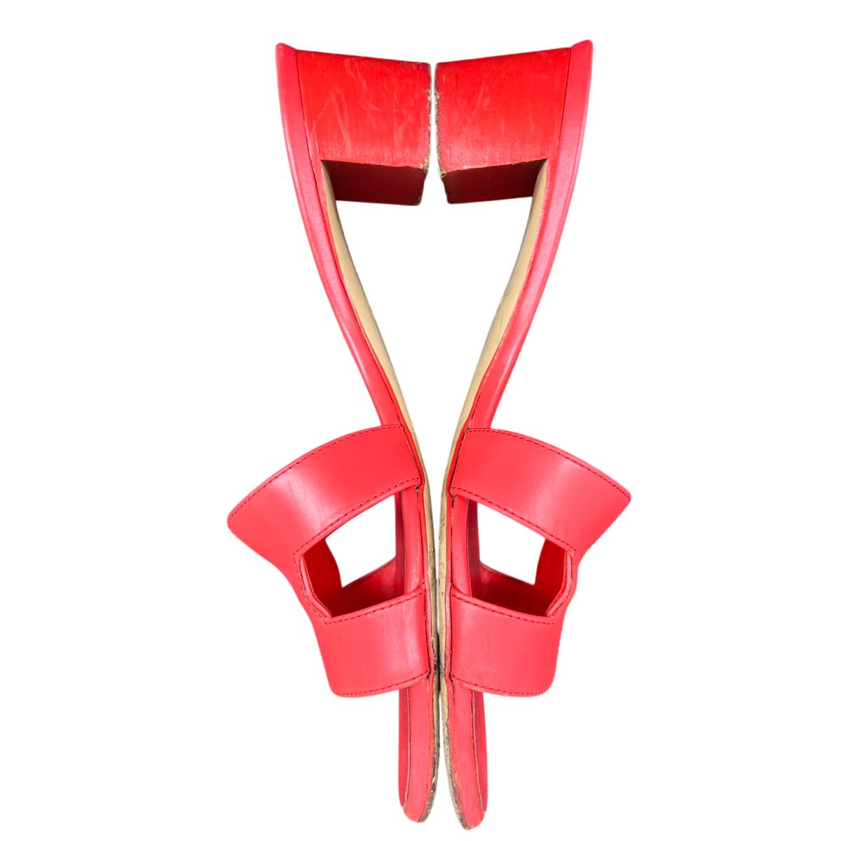 Hermès 赤 オアジス 39 Oasis sandal - Orange | Hermès USA