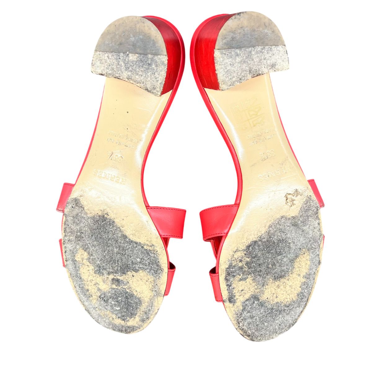 Chamneエルメス オアジス Hマーク サンダル サイズ38表記 箱あり