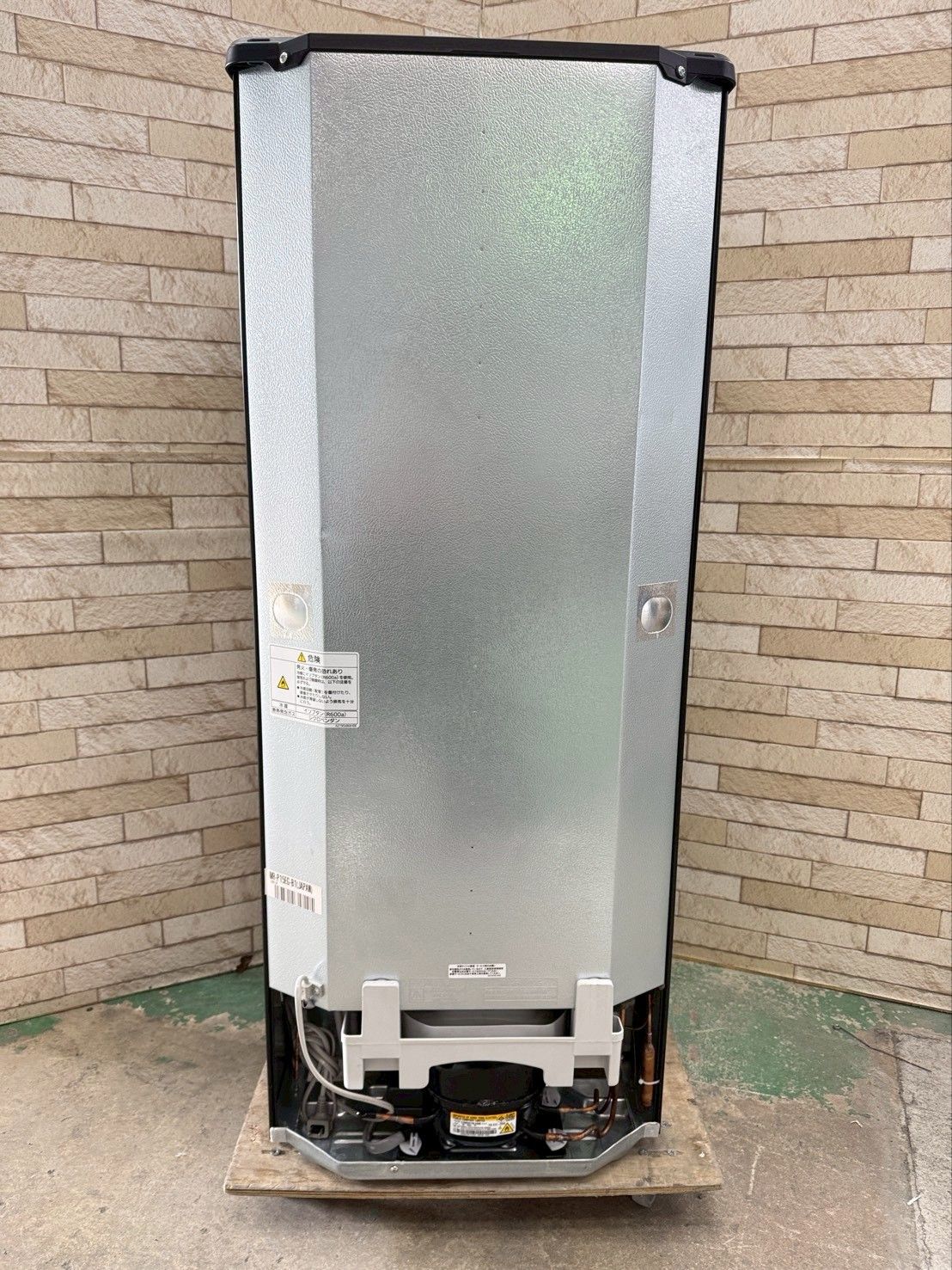 安い 大阪送料無料☆3か月保障付き☆冷蔵庫☆三菱☆2ドア☆2022年☆MR