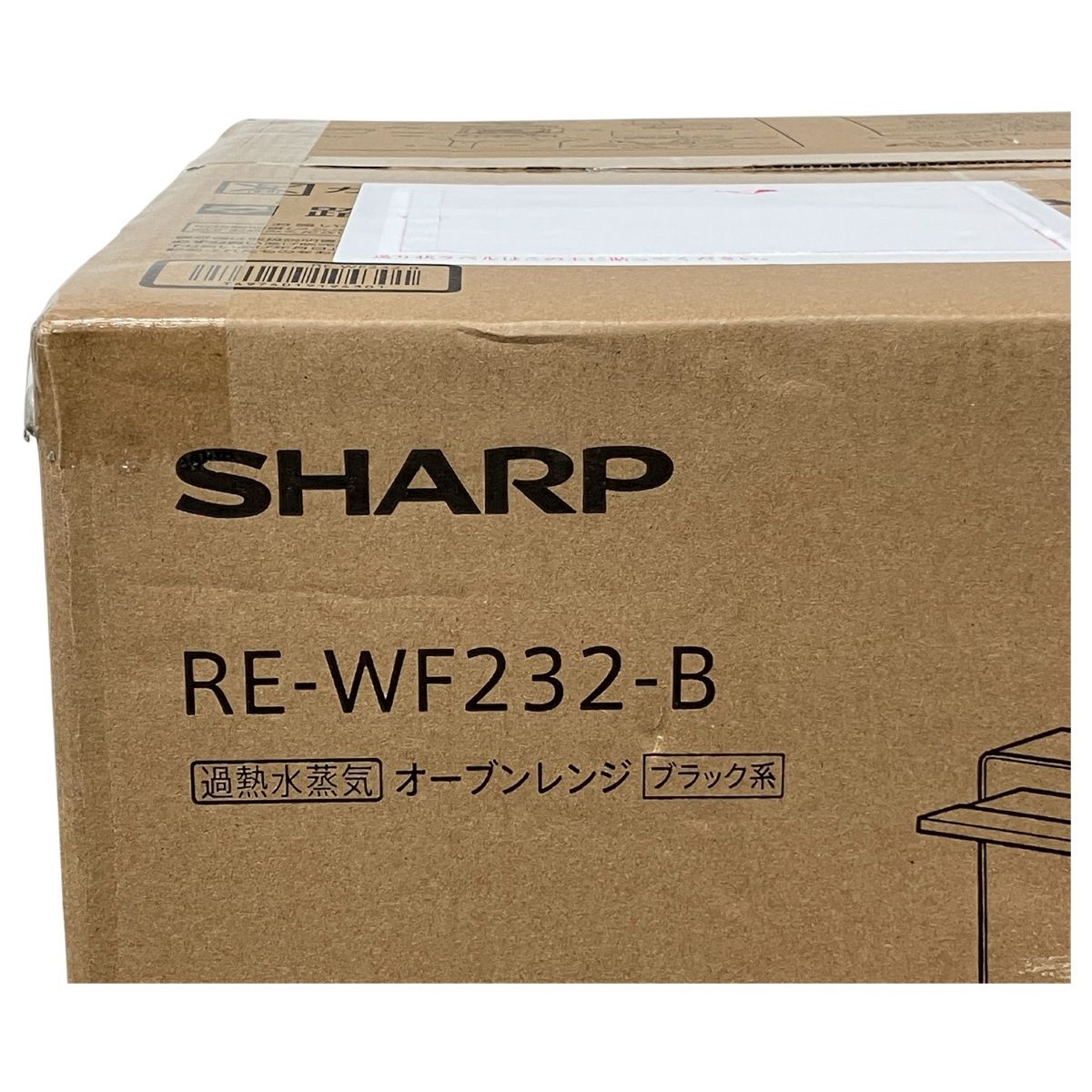 SHARP RE WF 232 B 加熱水蒸気オーブンレンジ シャープ ブラック