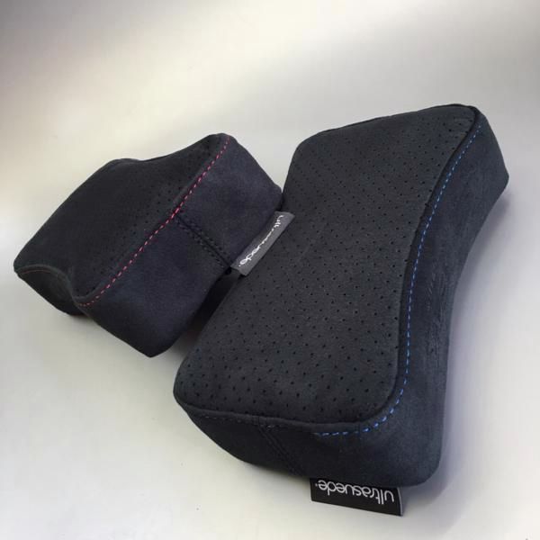 K 2 GEAR東レ製ウルトラスエード ニーパッド青ステッチ