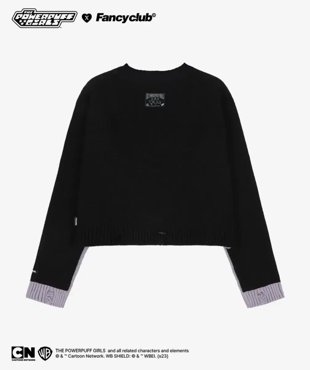 ファンシークラブ P P G ツートン ダメージ ニット パワーパフガールズ