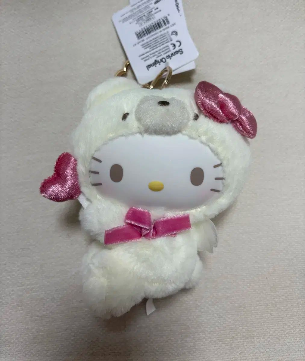【限定セール，SALE】 サンリオオリジナル エンジェルベア キーぐるみマスコットキーホルダー ハローキティ キーホルダー・キーリング