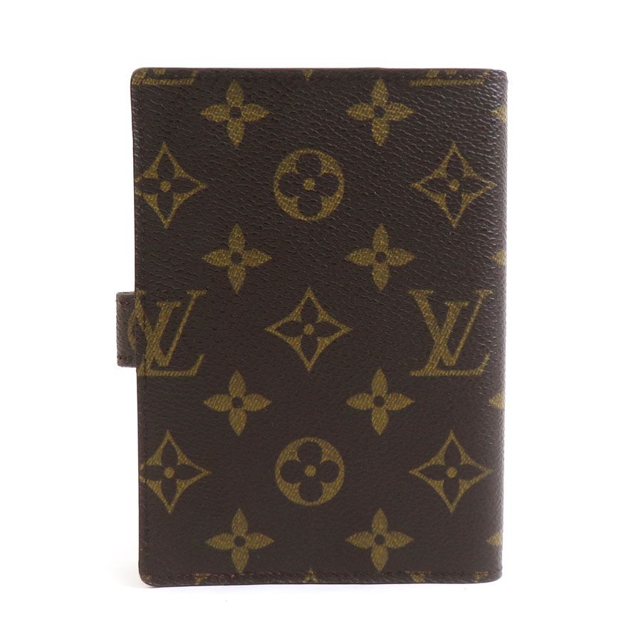 ルイ ヴィトン LOUIS VUITTON 手帳カバー モノグラム アジェンダPM R20005