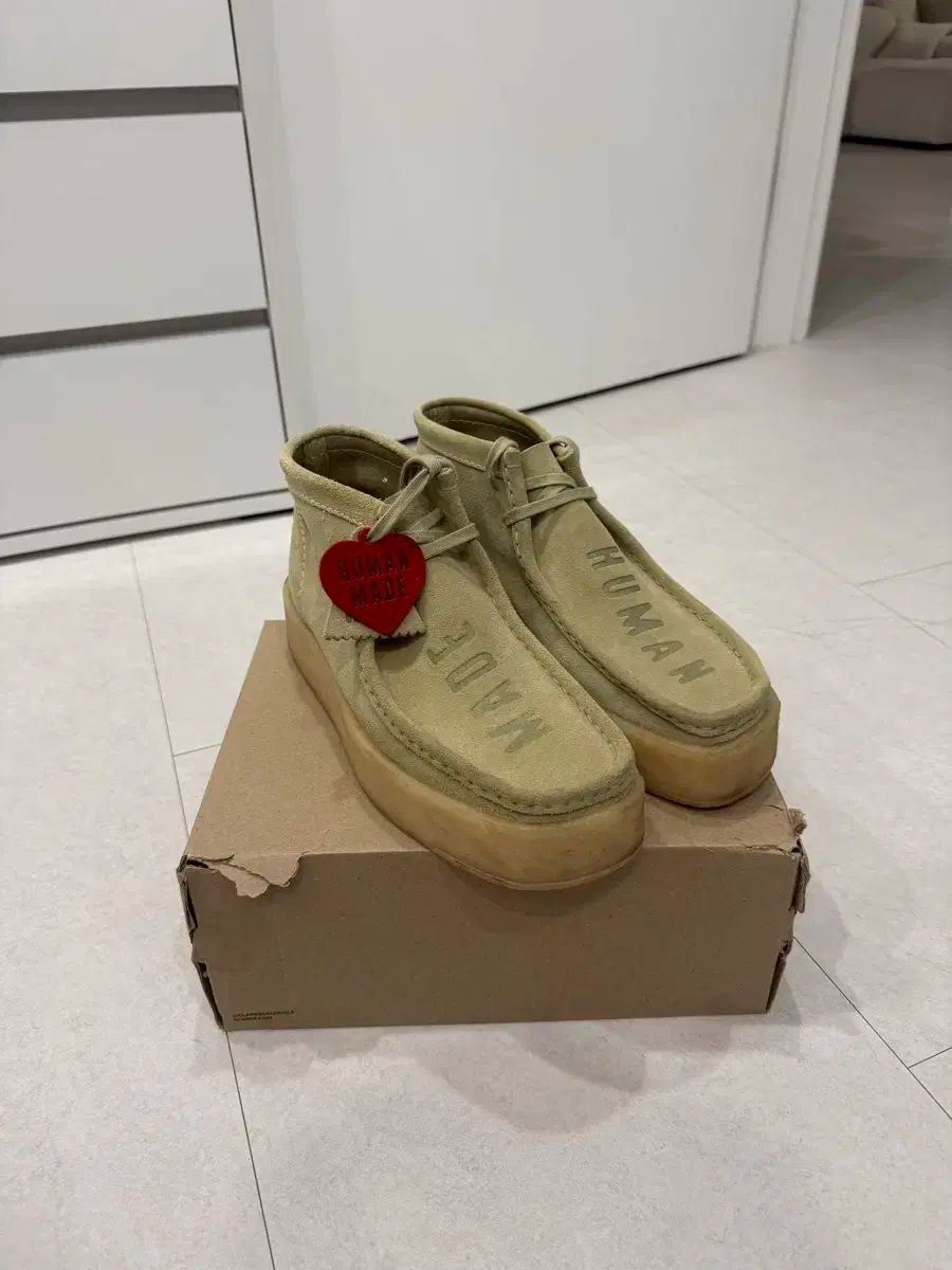 クラークス HUMAN MADE ワラビー 7 5