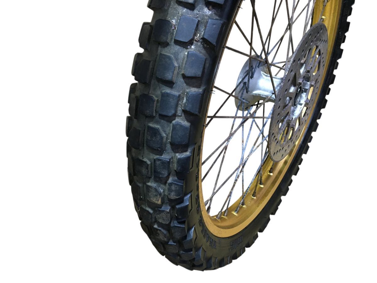 セロー250 FI DG17J 前後 ホイール セット ディスク付 21-18インチ