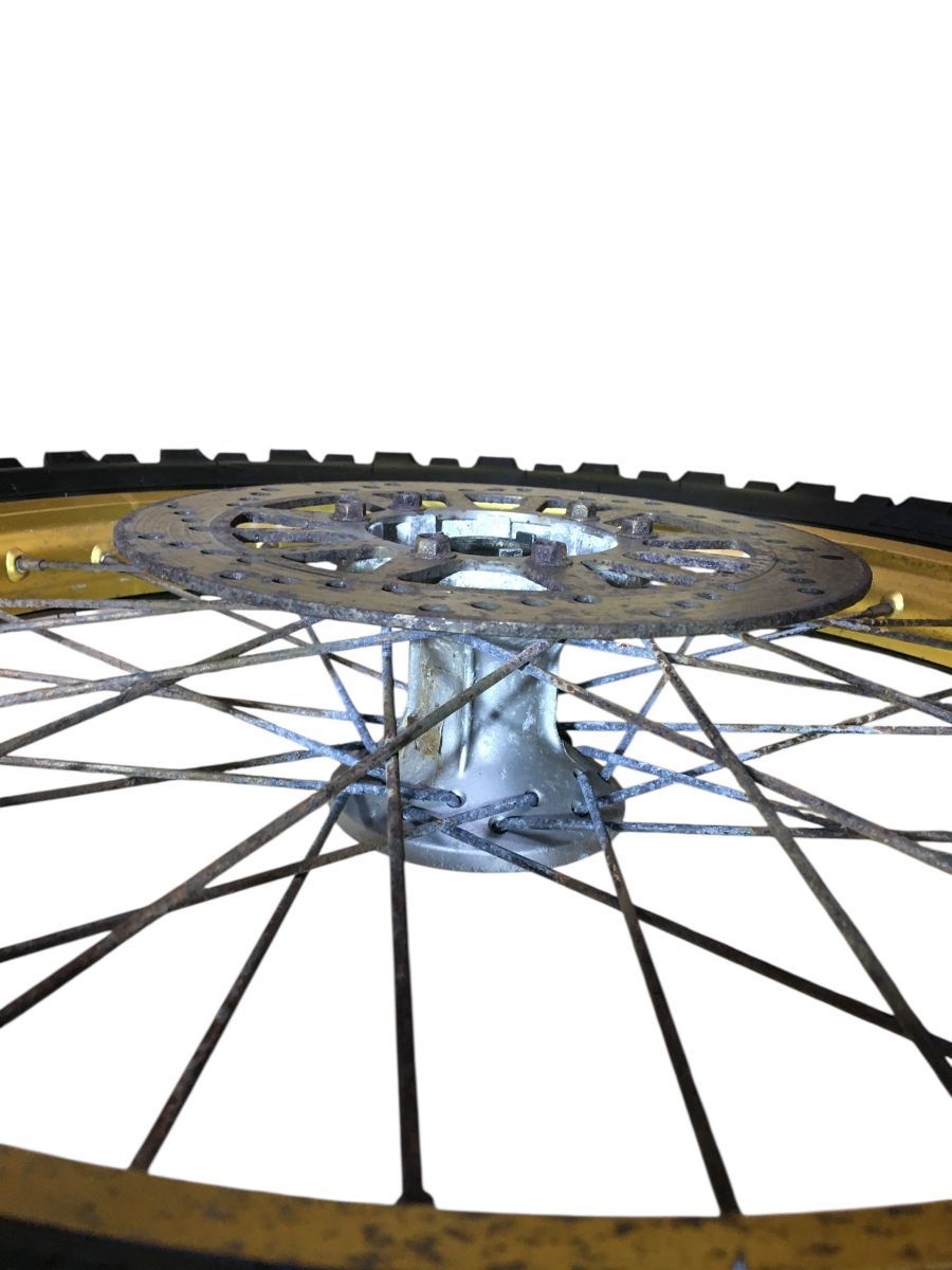 セロー250 FI DG17J 前後 ホイール セット ディスク付 21-18インチ