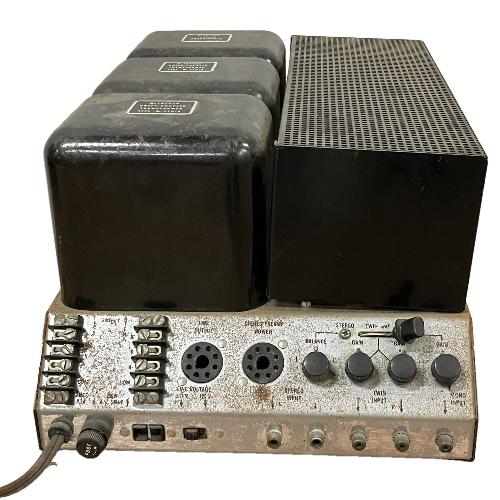 McIntosh MC240 マッキントッシュ 真空管 パワーアンプ 音響機材 ヴィンテージ ジャンク S10573666