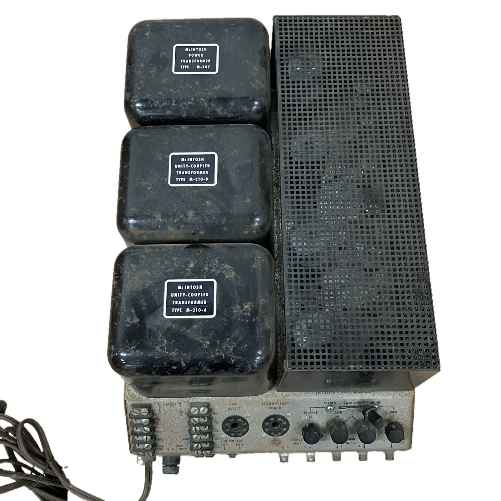 McIntosh MC240 マッキントッシュ 真空管 パワーアンプ 音響機材