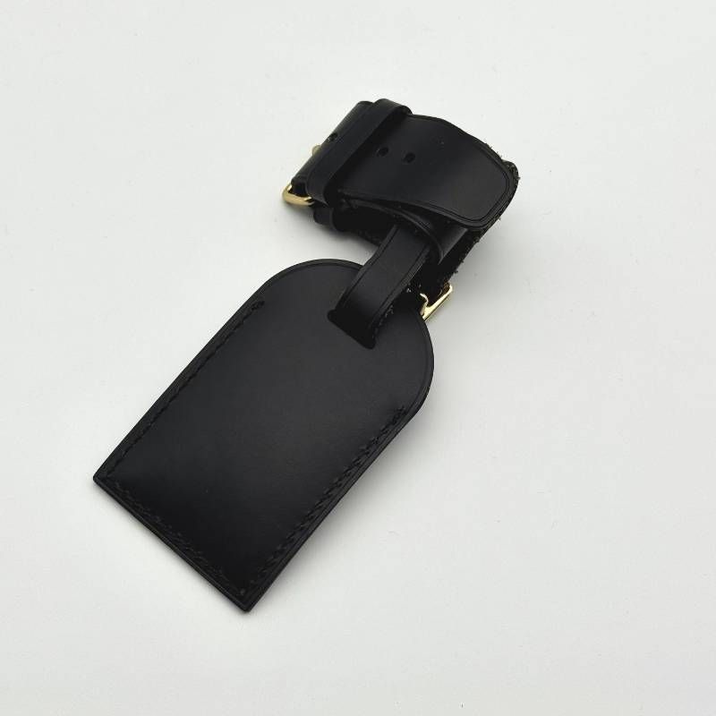 美品 ルイヴィトン ネームタグ ポワニエ セット ブラック 名札 ロゴ