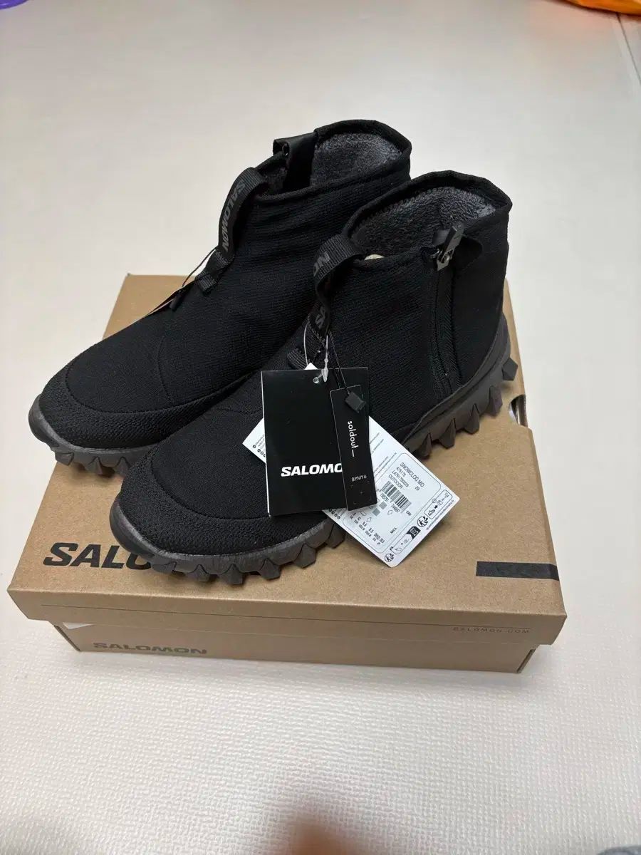 SALOMON サロモン スノウ クロッグミッド ブラック