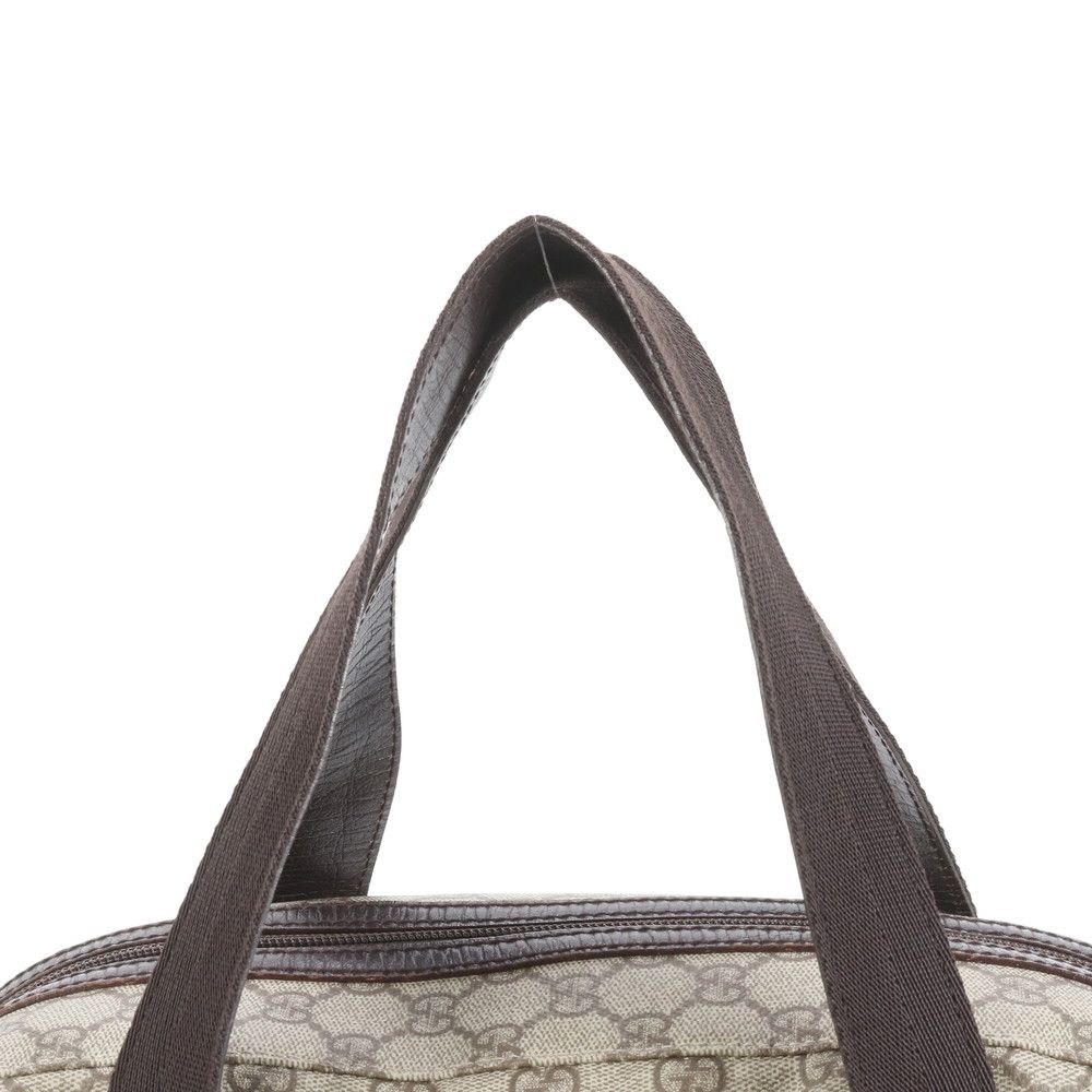 グッチ GG スプリーム 140959 レザー トート バッグ ボストン ハンド ブラウン ブランド おしゃれ レディース EUE CY21-1