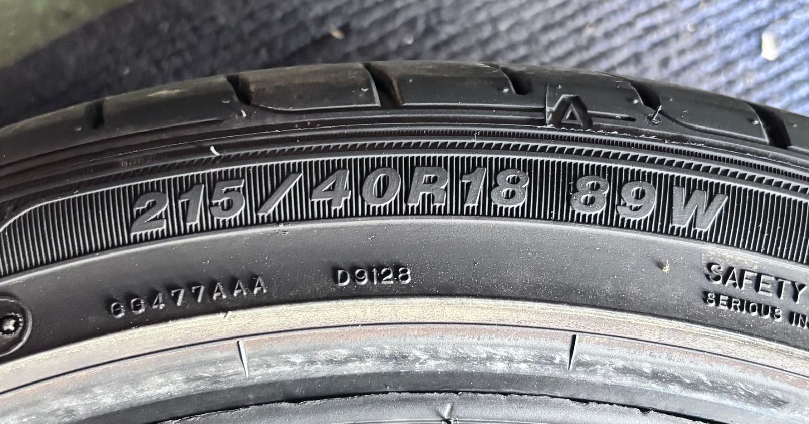  製造 溝8分山 EAGLE LS EXE 2本 215 40 R 18 ASP 3334 18インチ サマータイヤ ノーマルタイヤ