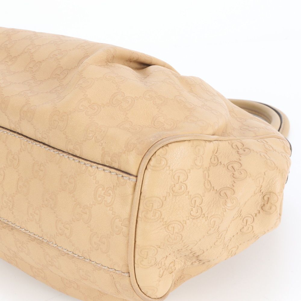  グッチ グッチシマ スーキー レザー トート バッグ 肩掛け ショルダー 211944 ブラウン ゴールド レディース CCＥ CY 26-5 トートバッグ バッグ