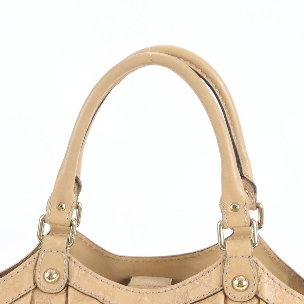 グッチ グッチシマ スーキー レザー トート バッグ 肩掛け ショルダー 211944 ブラウン ゴールド レディース CCE CY26-5