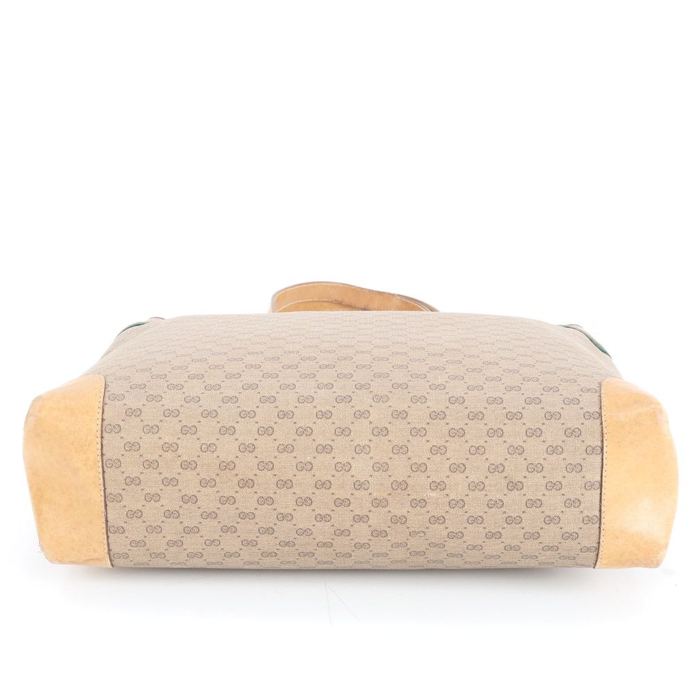  ヴィンテージ グッチ マイクロ GG シェリー ライン 002-904 レザー トート バッグ 肩掛け A 4 レディース RCＥ CY 33-1 トートバッグ バッグ