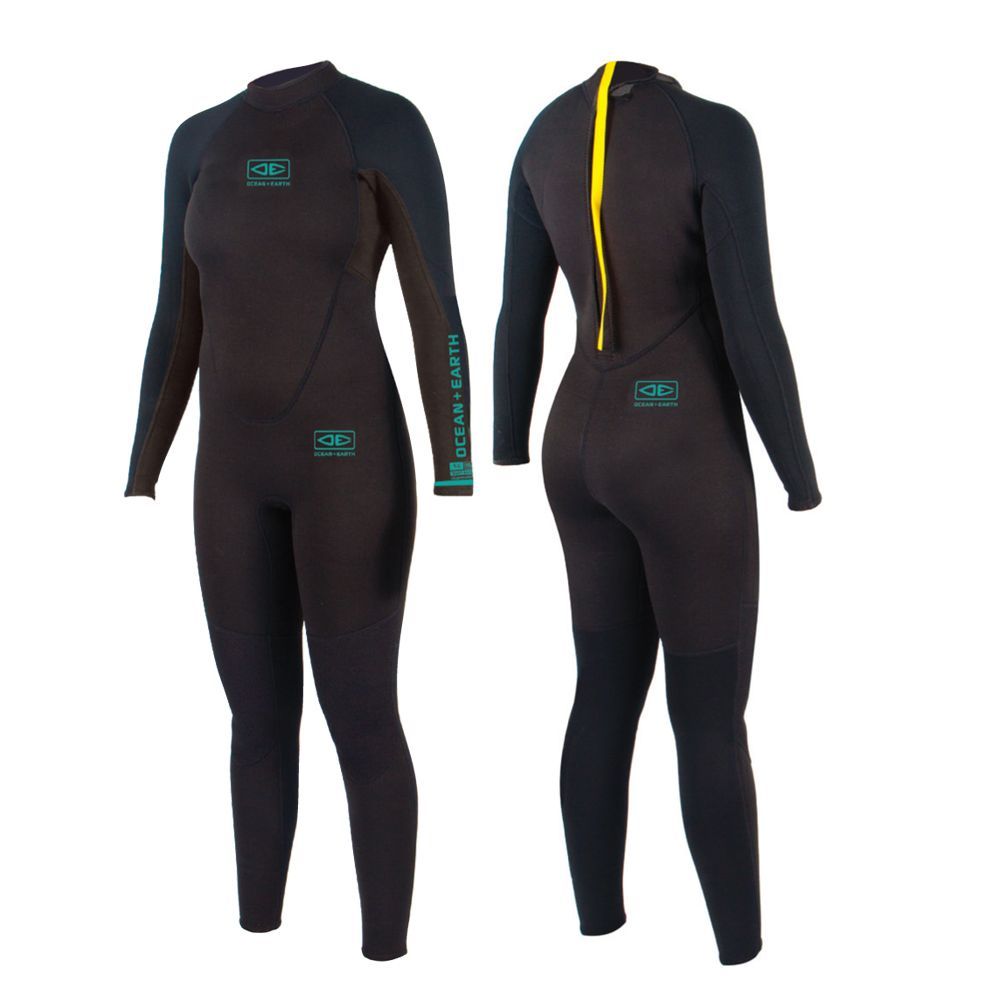 O-E WETSUITS LADIES STEAMER 5 4mm|レディース ウェットスーツ 真冬用 オーシャンアンドアース
