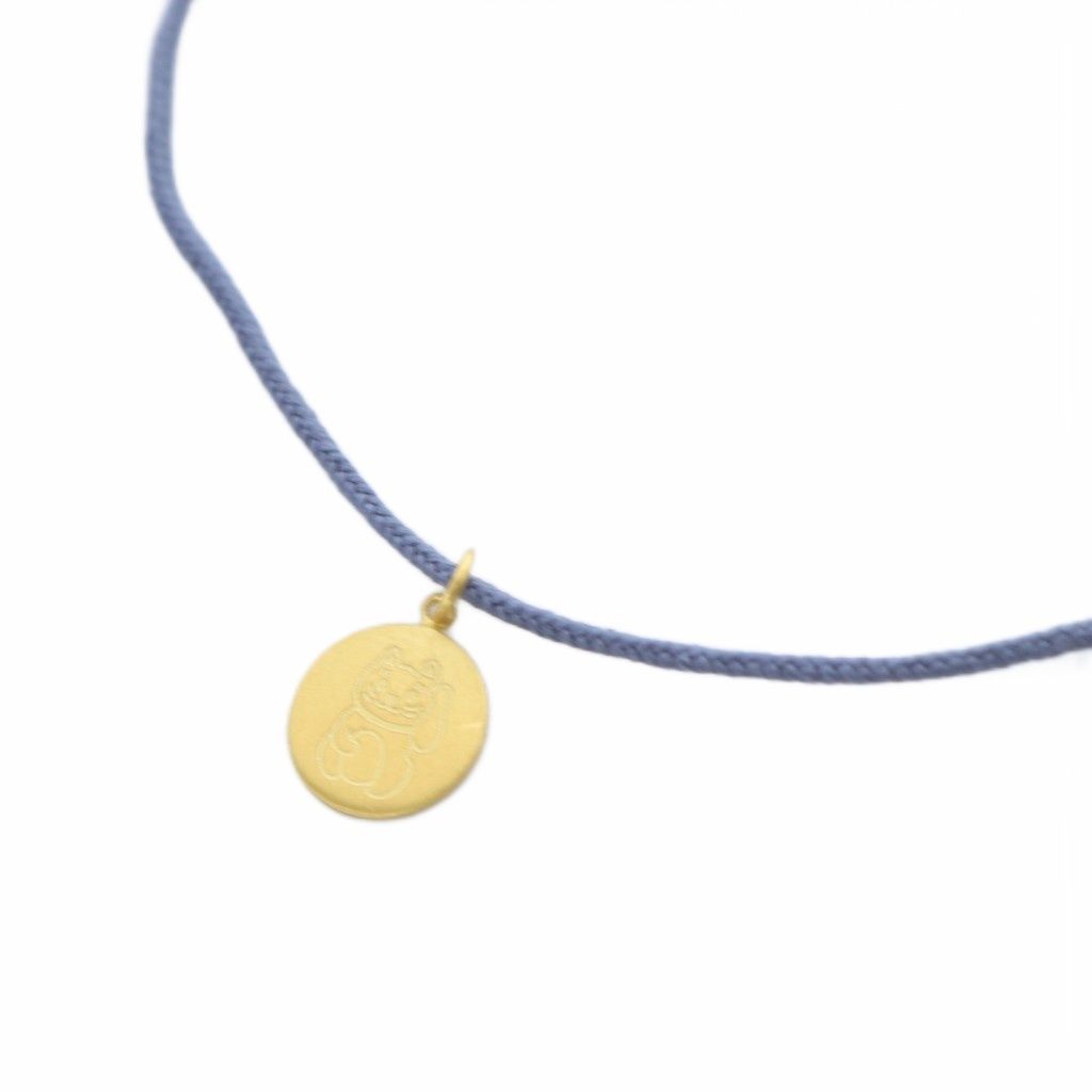 【Marie-Hélène de taillac 】招き猫　コードブレスレット マリーエレーヌドゥタイヤック Marie-Helene de Taillac 招き猫