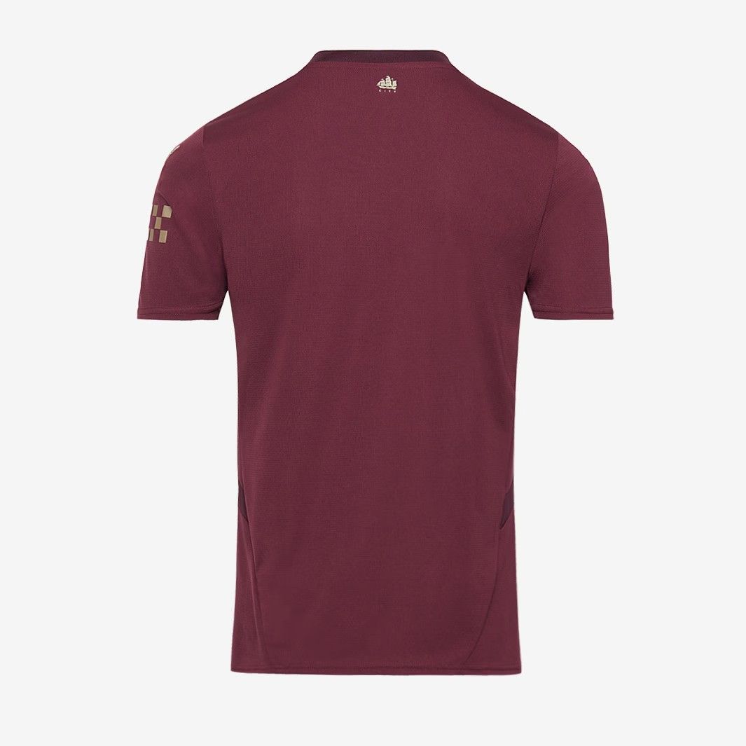 プーマ マンチェスター シティ 2025 サード シャツ ジャージ サッカー ダーク ジャスパー 赤 レッド モデル 日本未発売