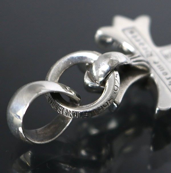 クロムハーツ CHクロスwithベイル CHROME HEARTS SMALL CH CROSS PENDANT クロムハーツ スモールCHクロス