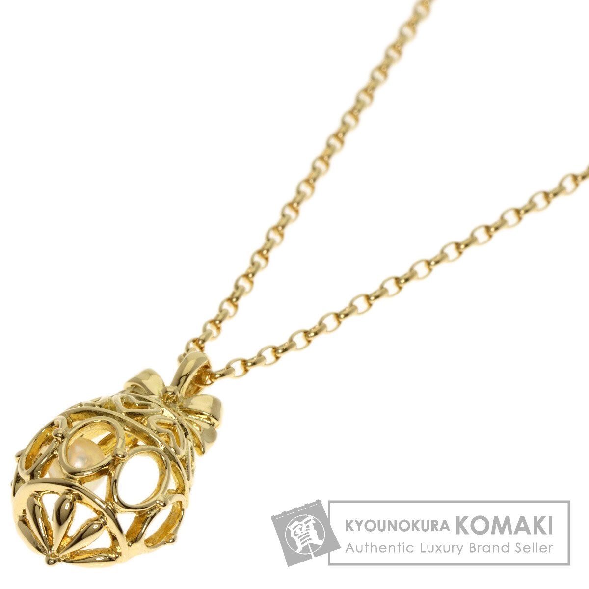 MIKIMOTO ミキモト ベビーパール 真珠 ネックレス K18YG レディース