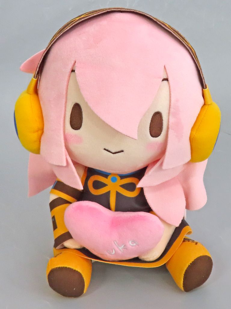 中古】ぬいぐるみ 巡音ルカ ふわぷち ぬいぐるみ 「セガラッキーくじ