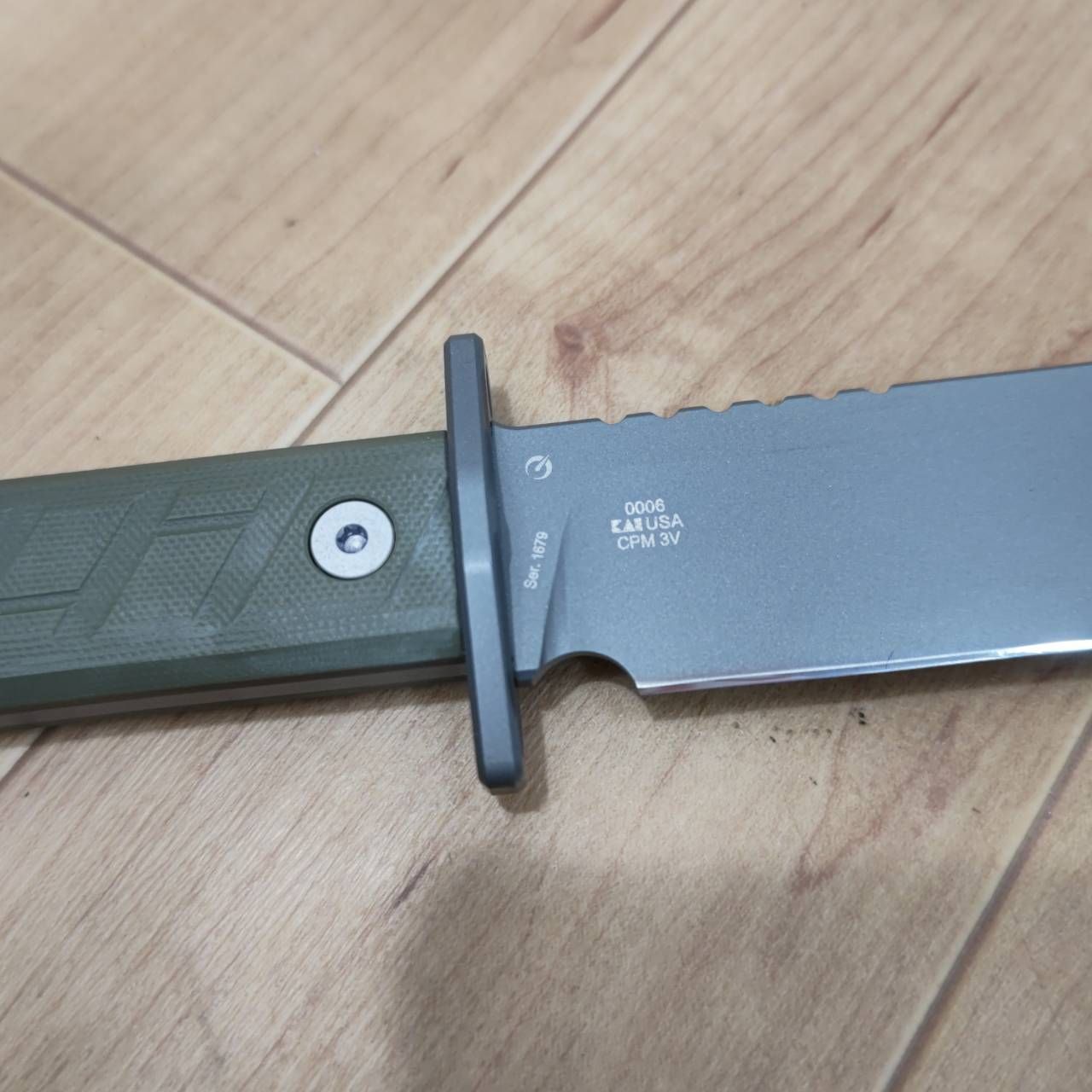  S93607 ZERO TOLERANCE ゼロトレランス 0006ZT フィクスト FIXED レジャーシート ナイフ ツール アウトドア