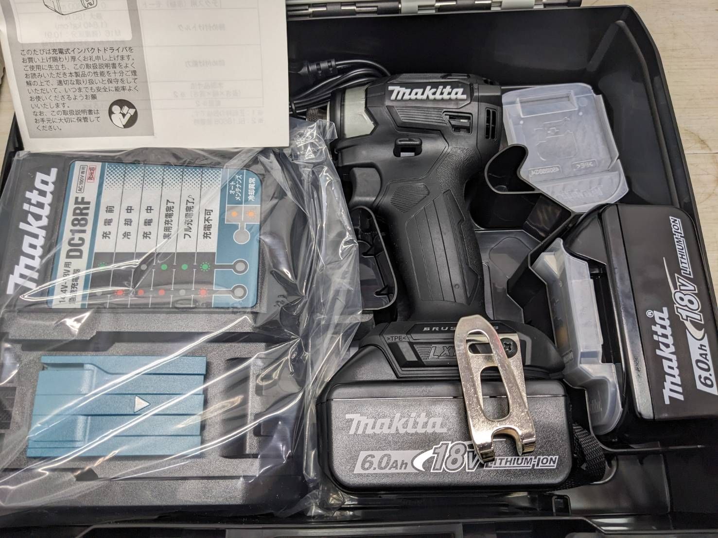 S95289マキタ 充電式インパクトドライバ TD173DRGXB