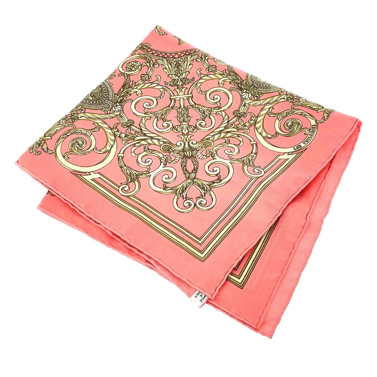 HERMES エルメス スカーフ/カレ40/Les Tuileries/チュイルリー シルク