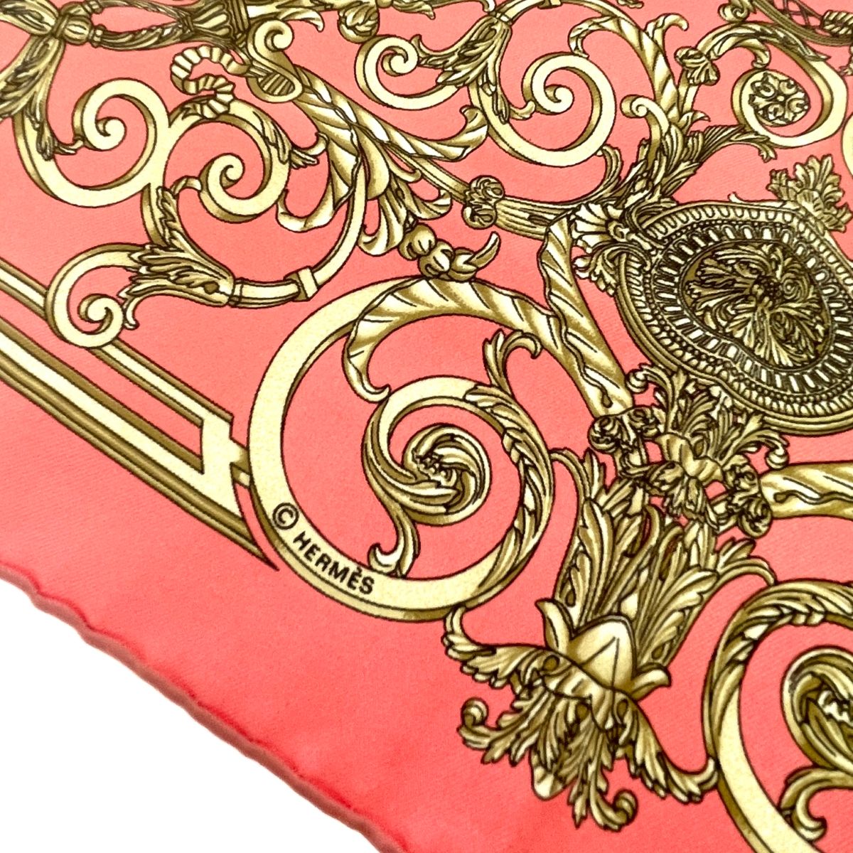 ✨美品✨HERMES　スカーフ　カレ40　プチカレ　チェイルリー公園　4560 ✨美品✨HERMES スカーフ カレ40 プチカレ チェイルリー公園 4560 美品