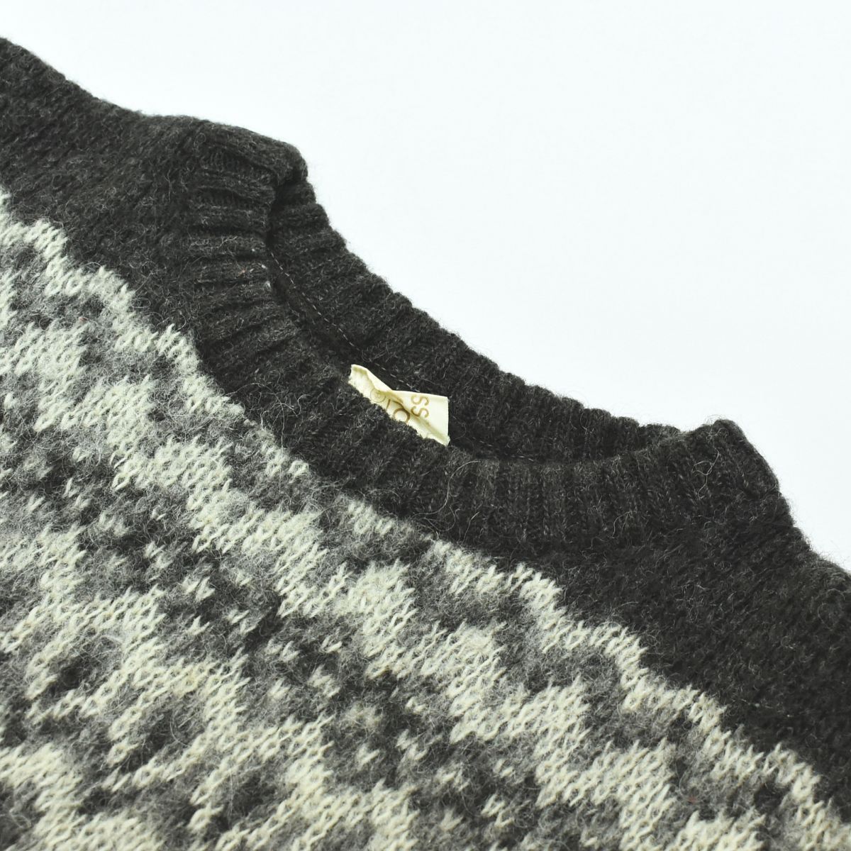 上質】 90s アイスランド製 Alafcss icewool ウール ニット セーター 