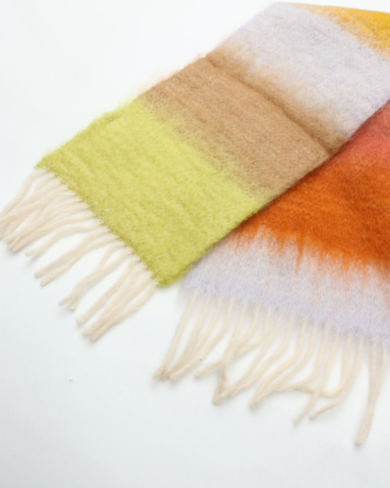 MANTAS EZCARAY マンタスエスカライ MATISSE モヘアストール C 80 HM-45 ライトブルー系 マフラー